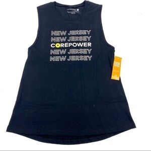 CorePower Yoga New Jersey tank top NWT! m
